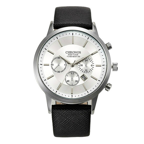 CHRONOS - Watches Men Waterproof Date Clock Relogio Masculino Montre Homme
