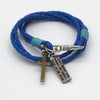 Christian Cross Leather Bracelet Scripture Jesus Bible Religious