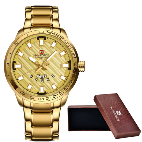 Watches Men Sport Full Steel Quartz