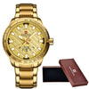 Watches Men Sport Full Steel Quartz