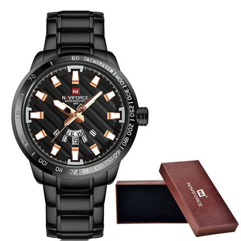 Watches Men Sport Full Steel Quartz