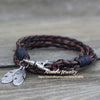 Bracelets Leather Charm