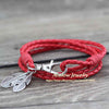 Bracelets Leather Charm