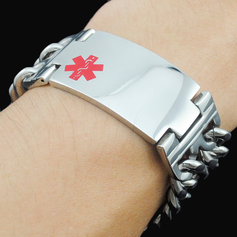 Classic Jewelry Medical Alert - Stainless Steel