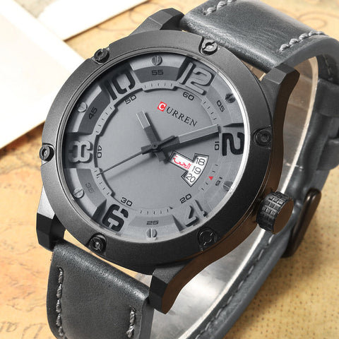 Curren-  Men's Watches Top Brand Luxury Quartz