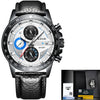 LIGE- Mens Watches Luxury Fashion Business- 4 Style
