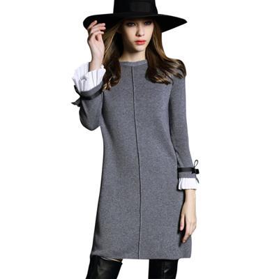 Autumn Winter Women Sweater Dress